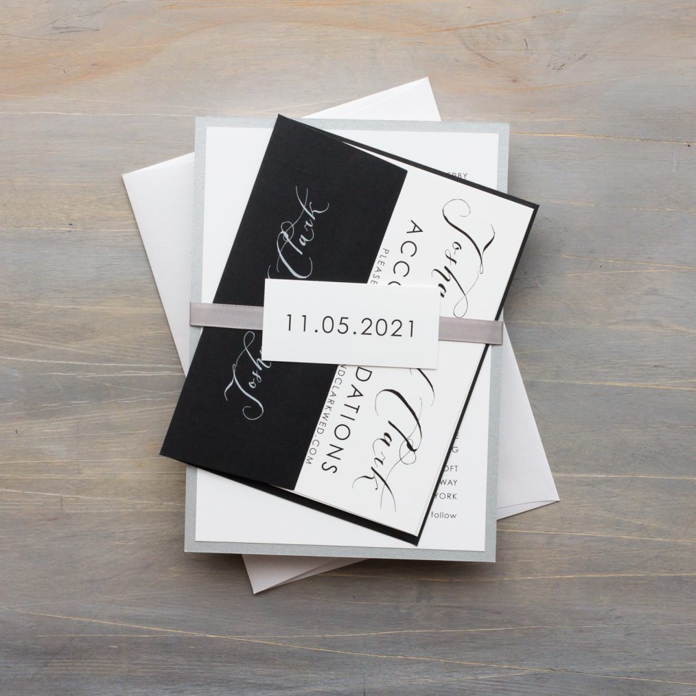 Black & White Wedding Invitations