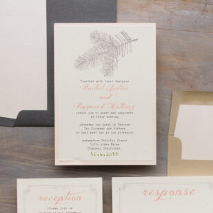 Moss Tree Wedding Invitations