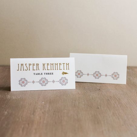Art Deco Love Place and Escort Cards