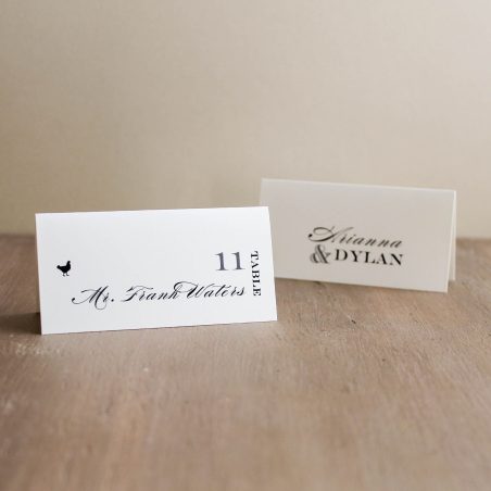 Classic Elegance Place and Escort Cards