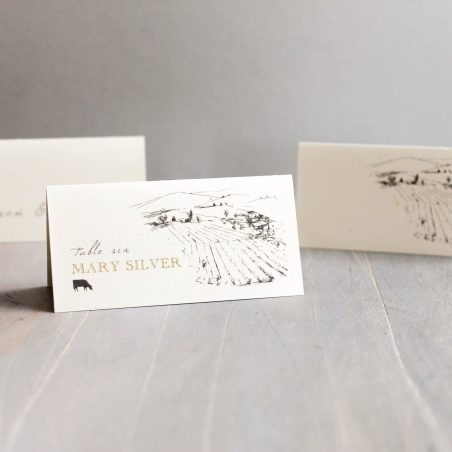 Farm Chic Place and Escort Cards
