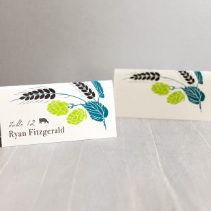 Hops Love Place and Escort Cards