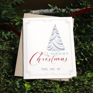 Modern Merry Boxed Holiday Cards