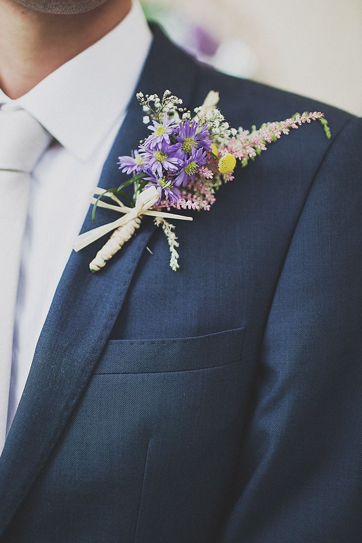 Wildflower Boutonniere| Wedding Trends for 2016 by Beacon Lane
