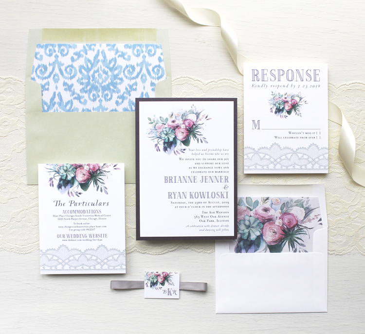 Floral Inspired Monogram Collection