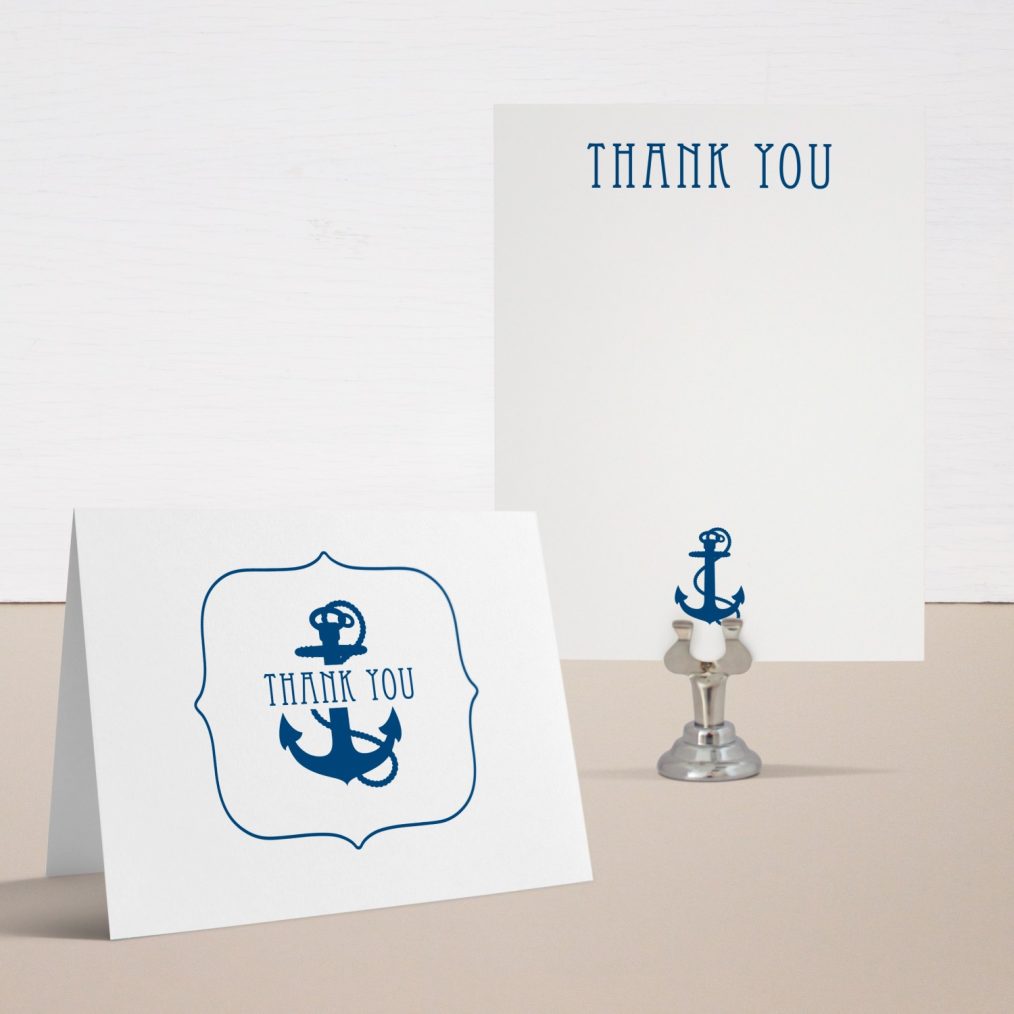 Ahoy It's A Boy Baby Shower Invitations