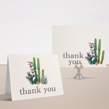 Desert Love Thank You Cards