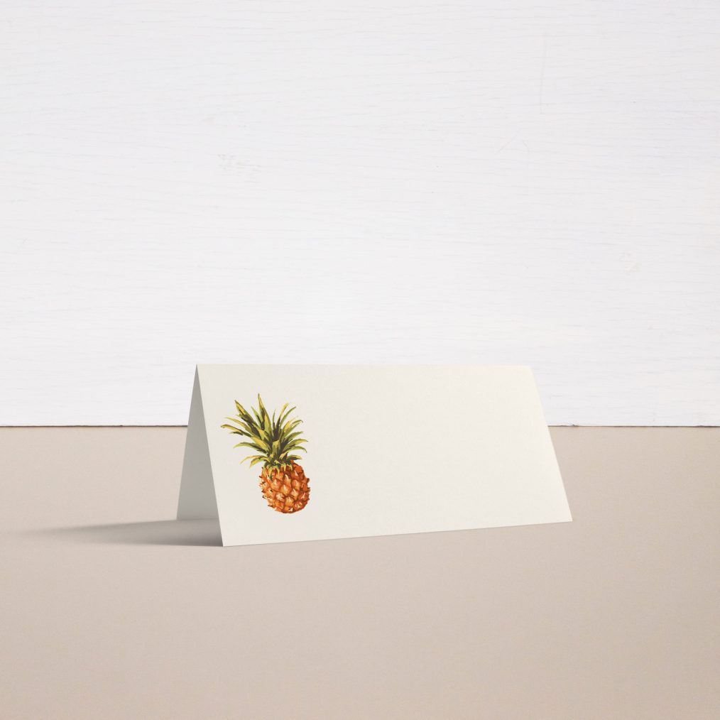 pineapple paradise bridal shower invitations