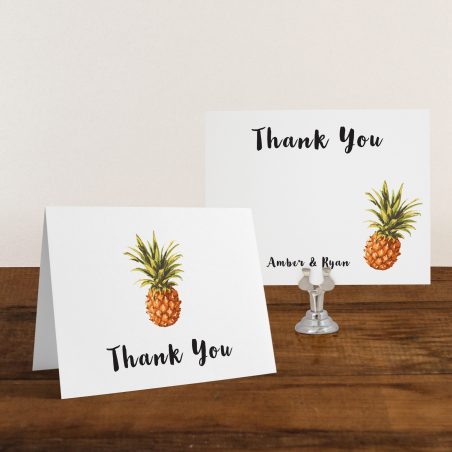 Pineapple Paradise Thank You Cards