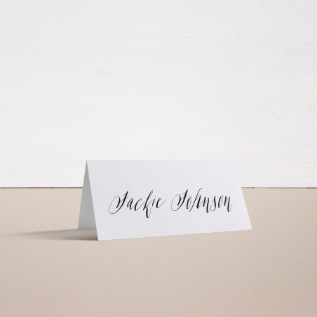 Modern Calligraphy Place and Escort Cards