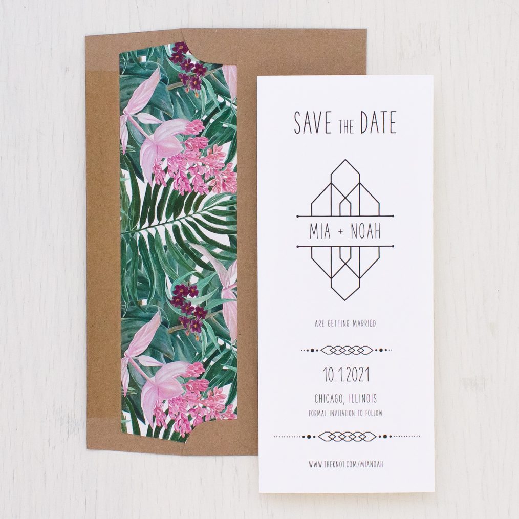 Tropical Forest Save the Dates