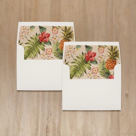 Pineapple Paradise Bridal Shower Thank You Cards