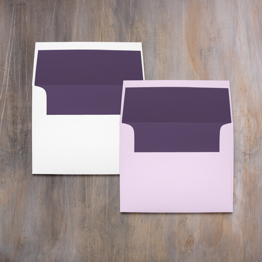 Purple Charmer Thank You Cards