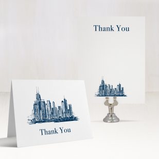 Chicago Chic Thank You Cards