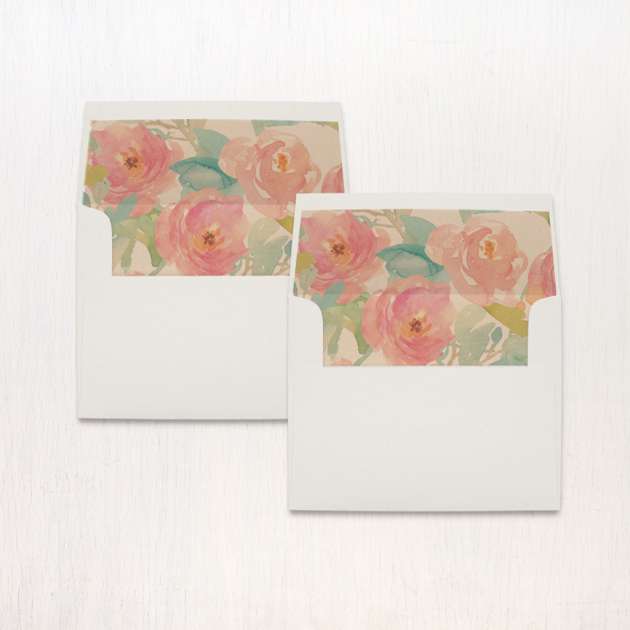 Watercolor Pastel Bridal Shower Thank You Cards