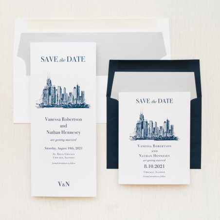 Chicago Chic Save the Dates