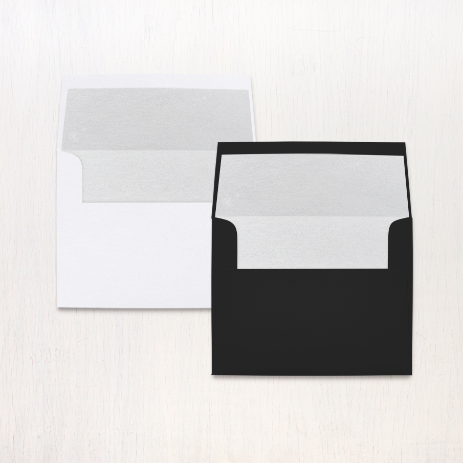 Luxe Black & White Thank You Cards